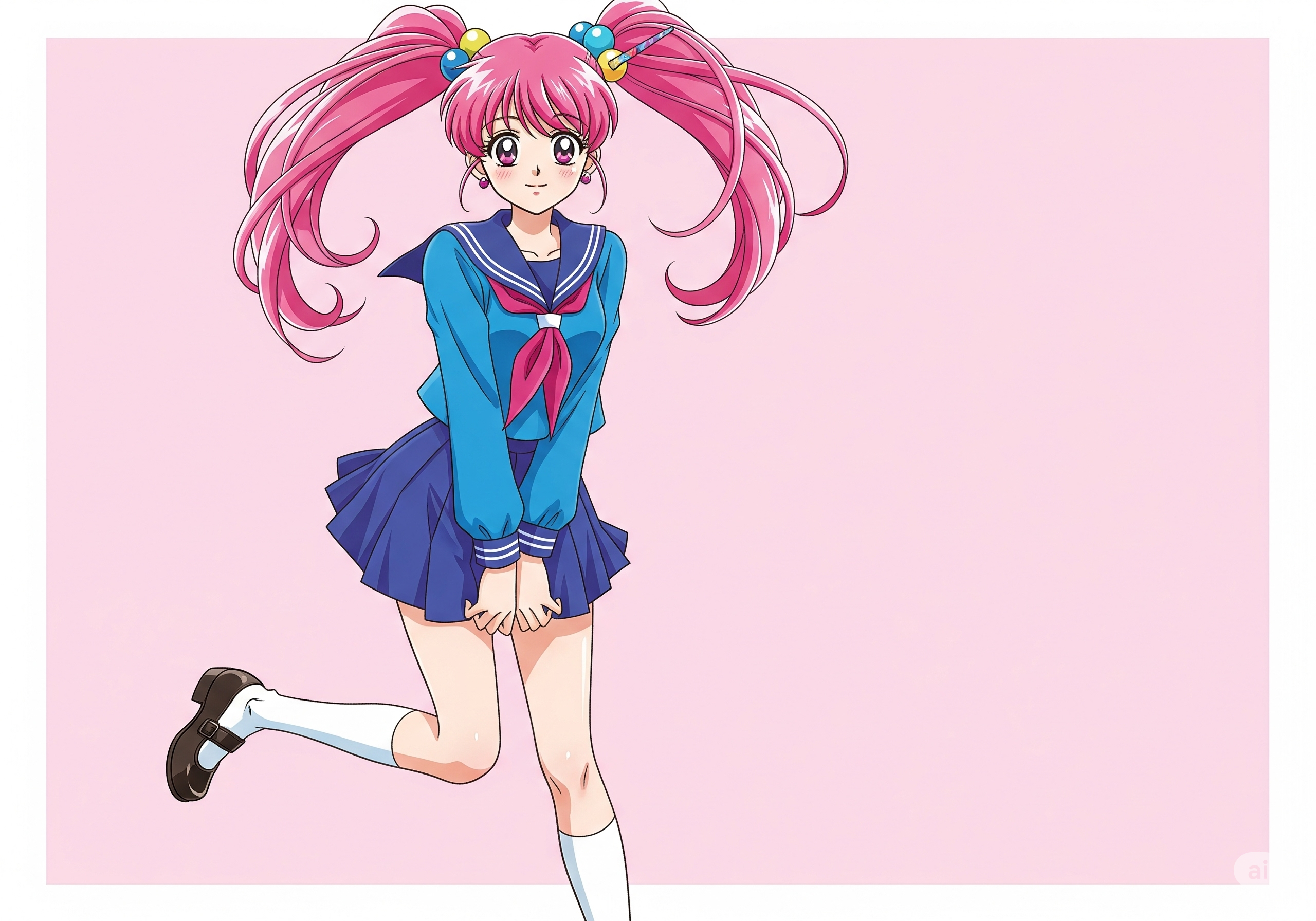 平台吉祥物插画